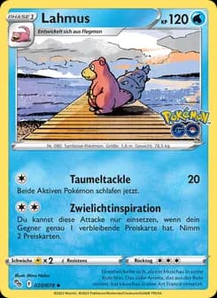 Lahmus card in German