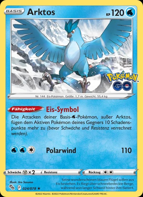Arktos card in German