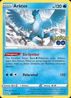 Arktos card in German