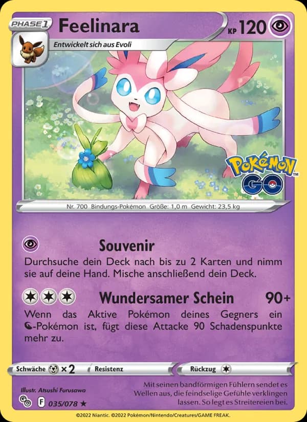 Feelinara card in German