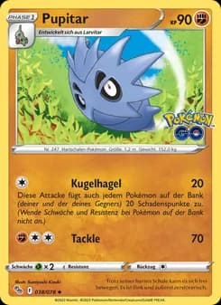 Pupitar card in German