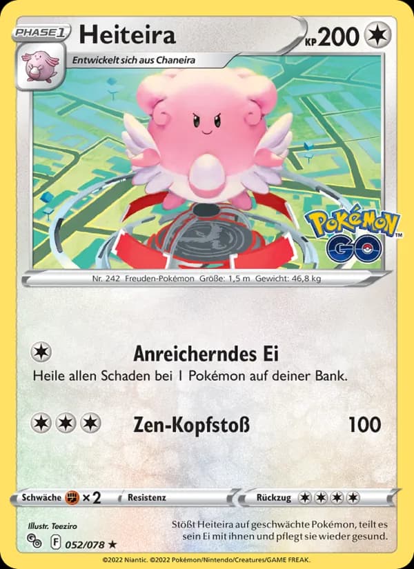 Heiteira card in German