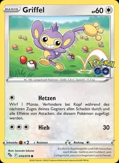 Griffel card in German