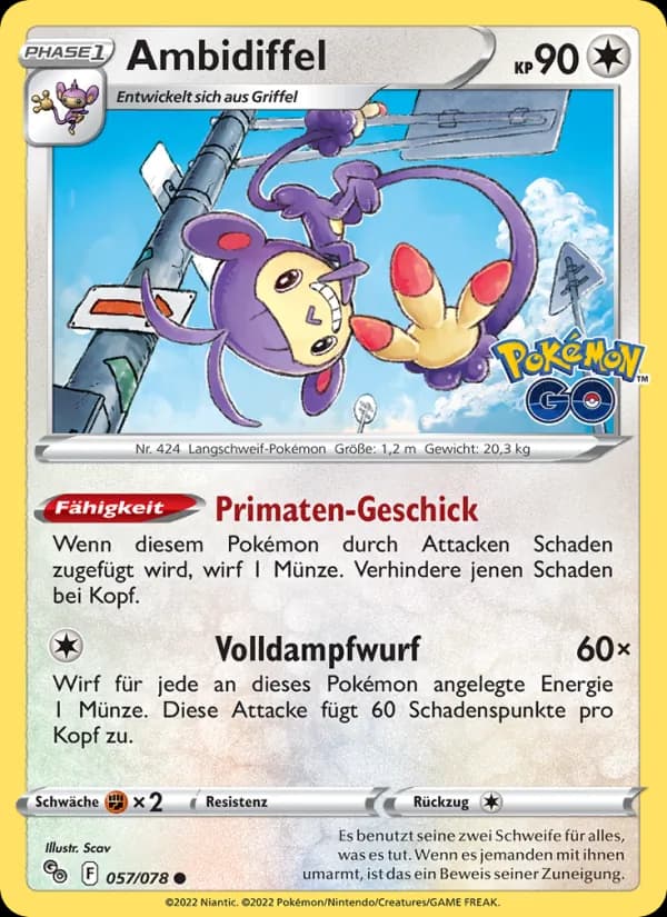 Ambidiffel card in German