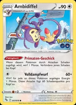 Ambidiffel card in German