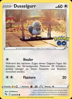 Dusselgurr card in German