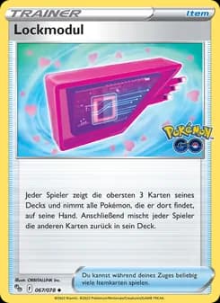 Lockmodul card in German
