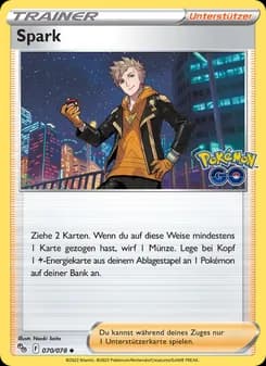 Spark card in German