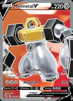 Melmetal V card in German