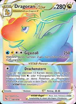 Dragoran VSTAR card in German