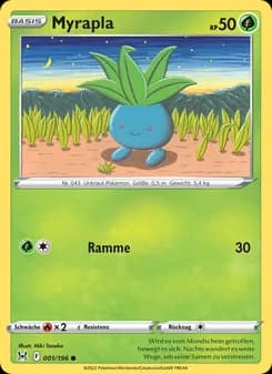 Myrapla card in German
