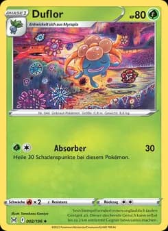 Duflor card in German
