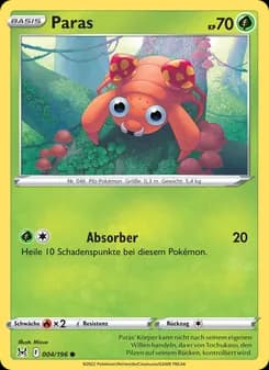 Paras card in German