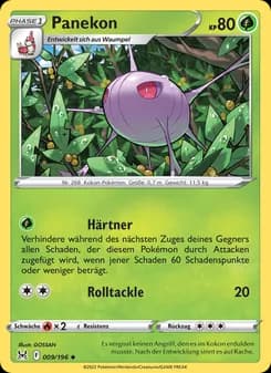 Panekon card in German