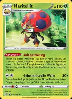 Maritellit card in German
