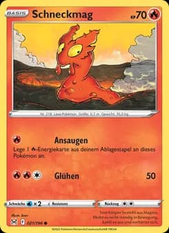 Schneckmag card in German