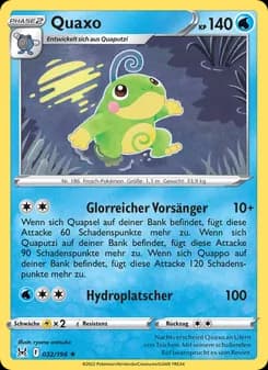 Quaxo card in German