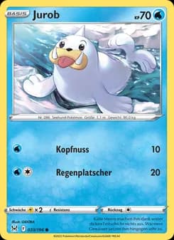 Jurob card in German