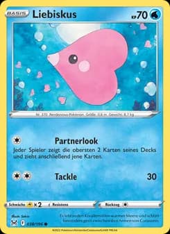 Liebiskus card in German