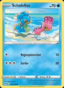 Schalellos card in German