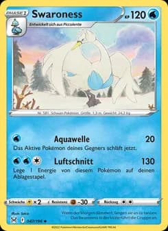 Swaroness card in German