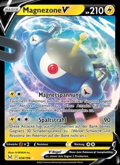 Magnezone V card in German