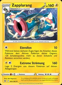 Zapplarang card in German