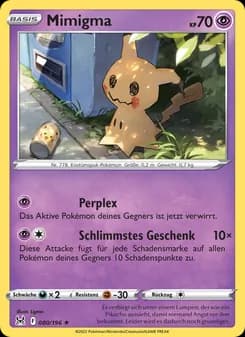 Mimigma card in German