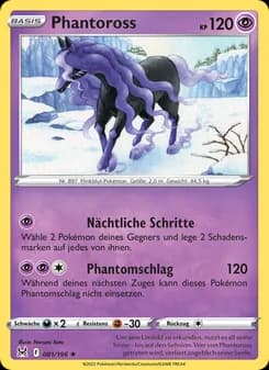 Phantoross card in German
