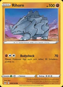 Rihorn card in German