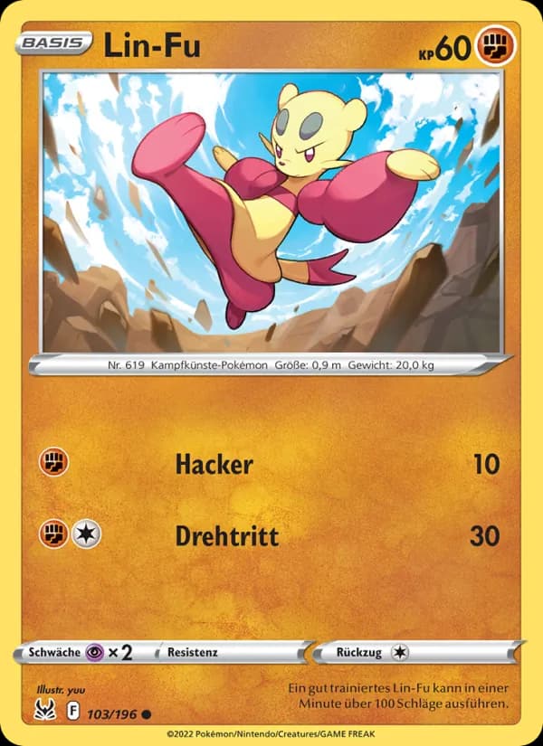 Lin-Fu card in German