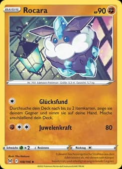 Rocara card in German