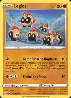 Legios card in German