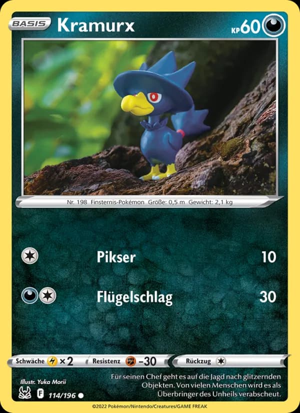 Kramurx card in German