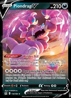Piondragi V card in German