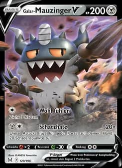 Galar-Mauzinger V card in German