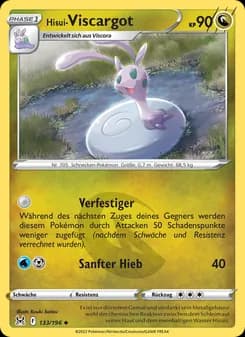 Hisui Viscargot card in German