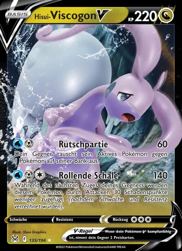 Hisui Viscogon-V card in German