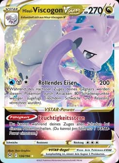 Hisui Viscogon-VSTAR card in German