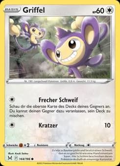 Griffel card in German
