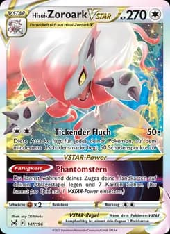 Hisui-Zoroark VSTAR card in German