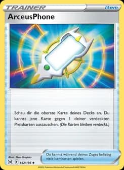 ArceusPhone card in German