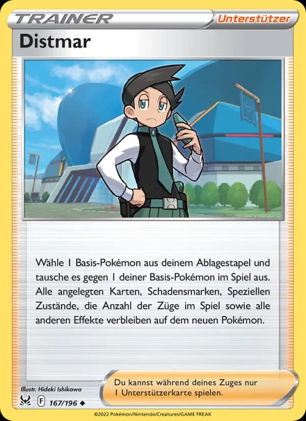 Distmar card in German