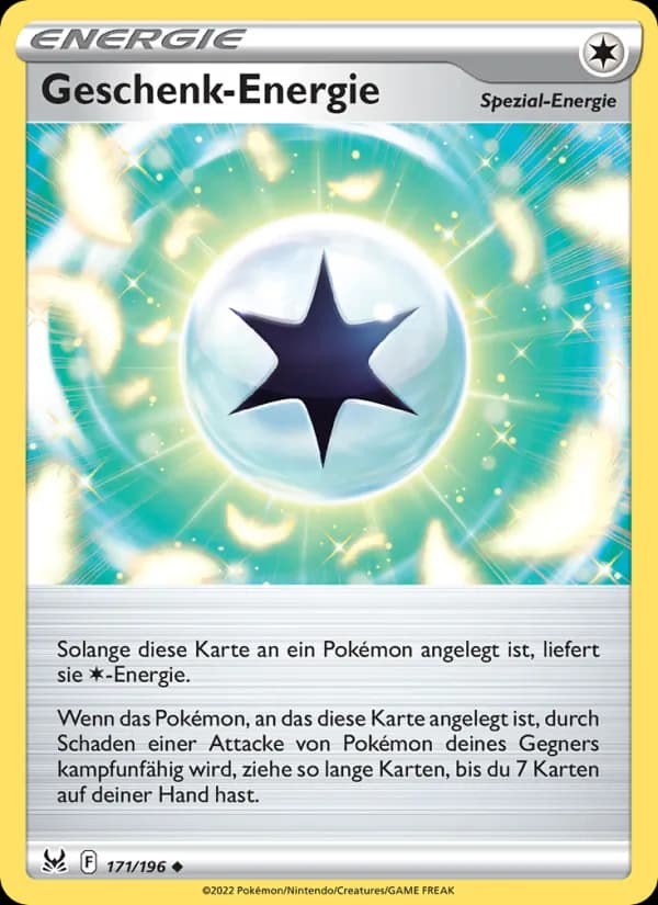 Geschenk-Energie card in German