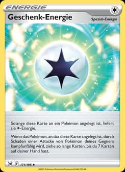 Geschenk-Energie card in German
