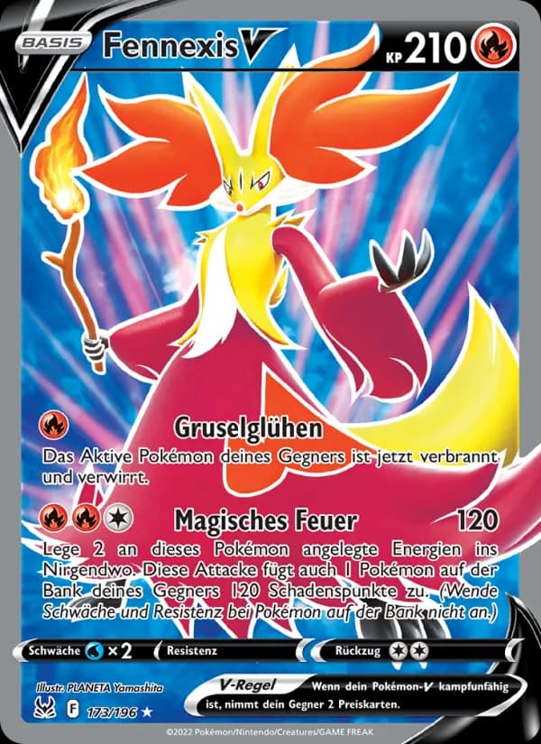 Fennexis V card in German