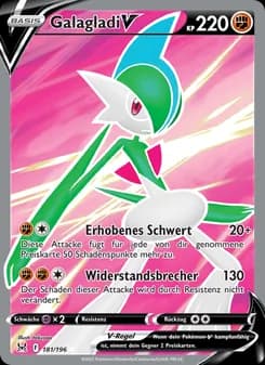 Galagladi V card in German