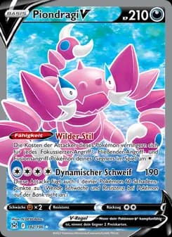 Piondragi V card in German