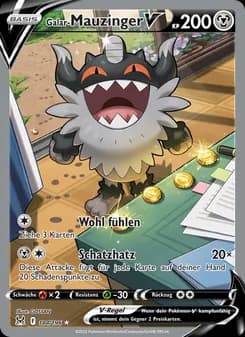 Galar-Mauzinger V card in German