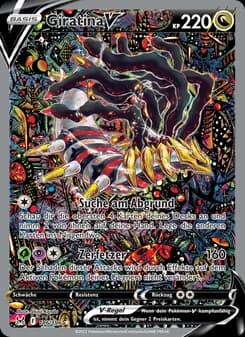 Giratina V card in German
